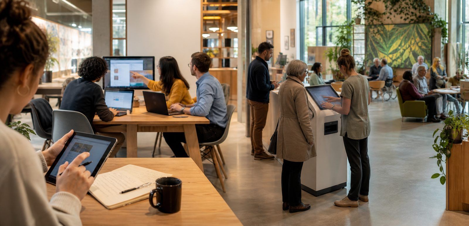 Vier Stufen der digitalen Transformation: vom Werkzeug zum Wandel