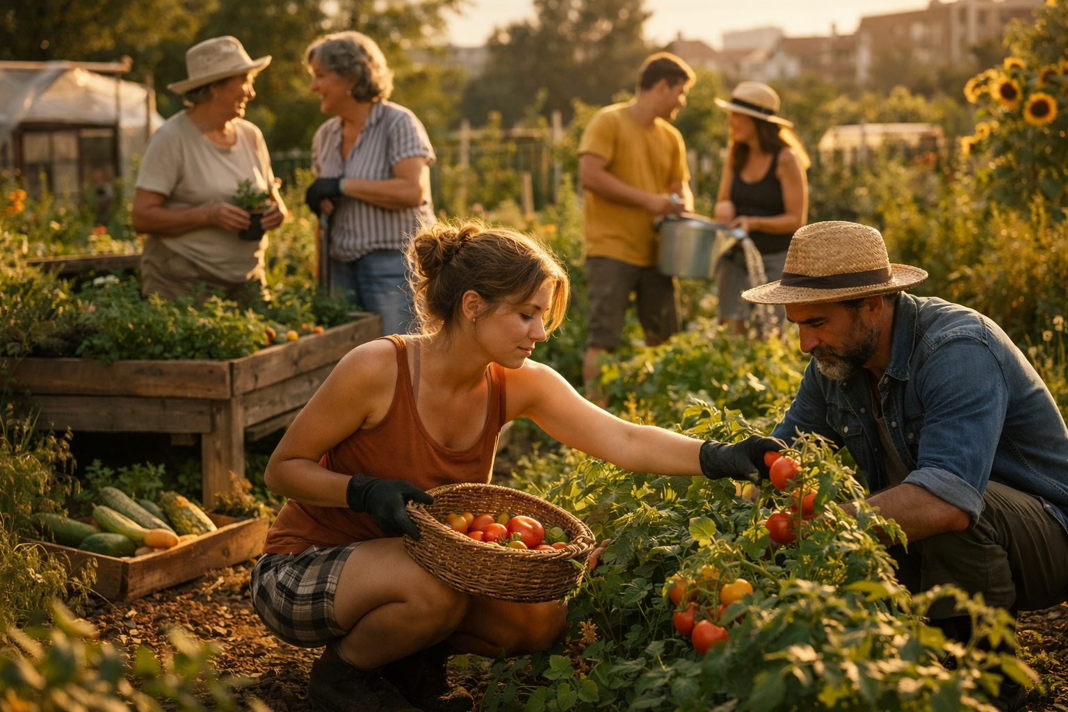 Gemeinschaftsgärten: Urban Gardening im Aufschwung
