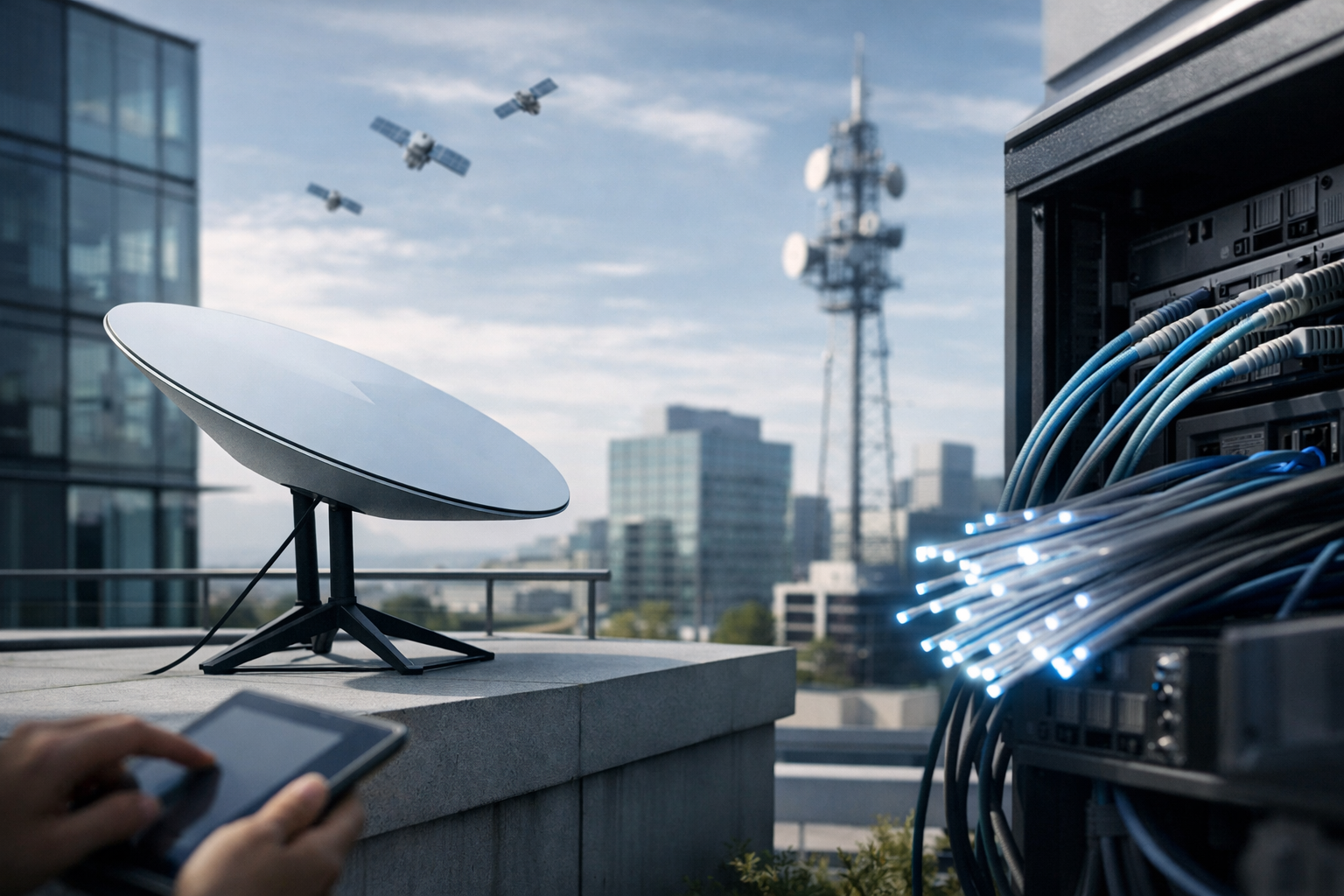 Satelliten-Internet: Echte Konkurrenz für Glasfaser?