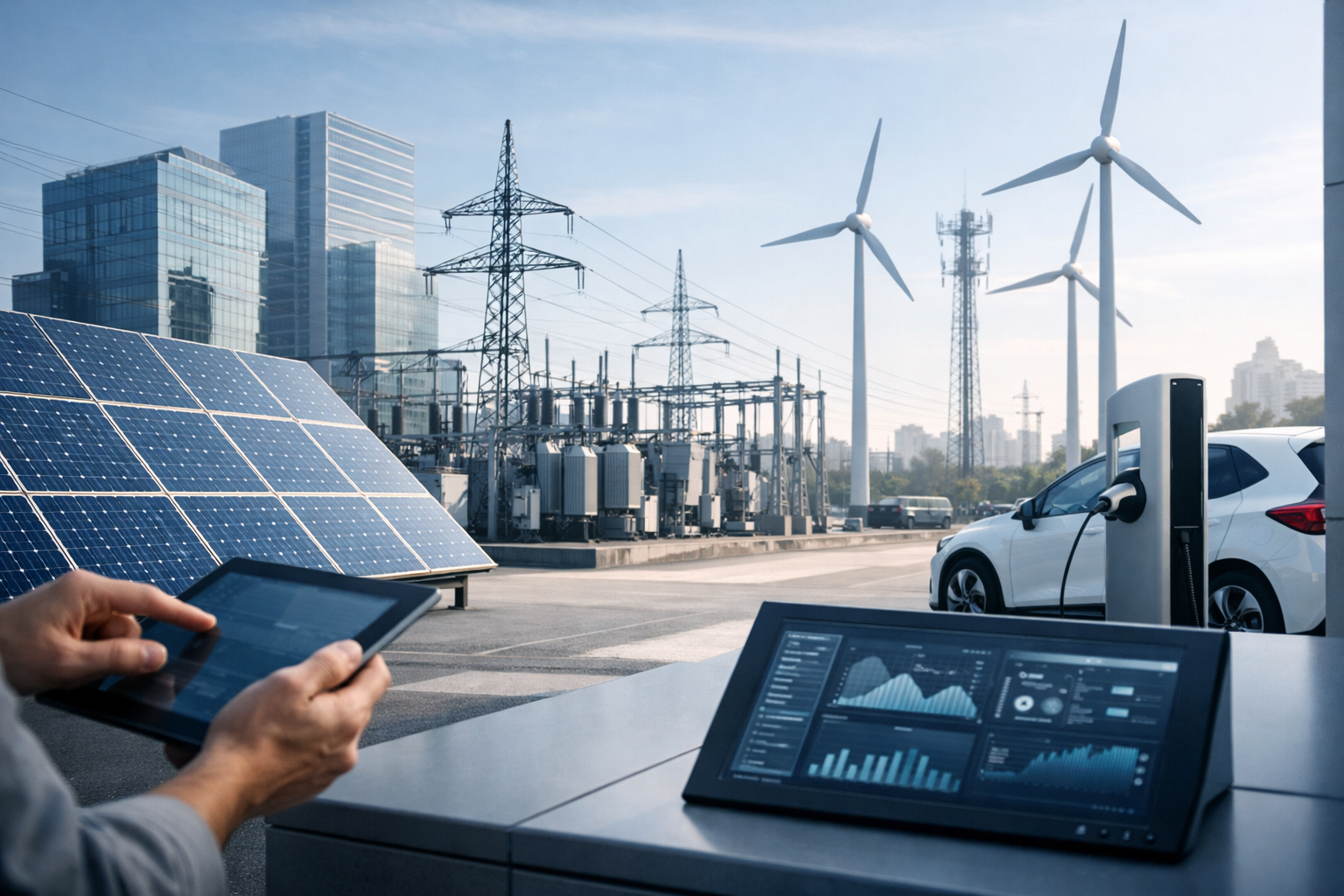 Smarte Energienetze: Wie das Stromnetz intelligenter wird