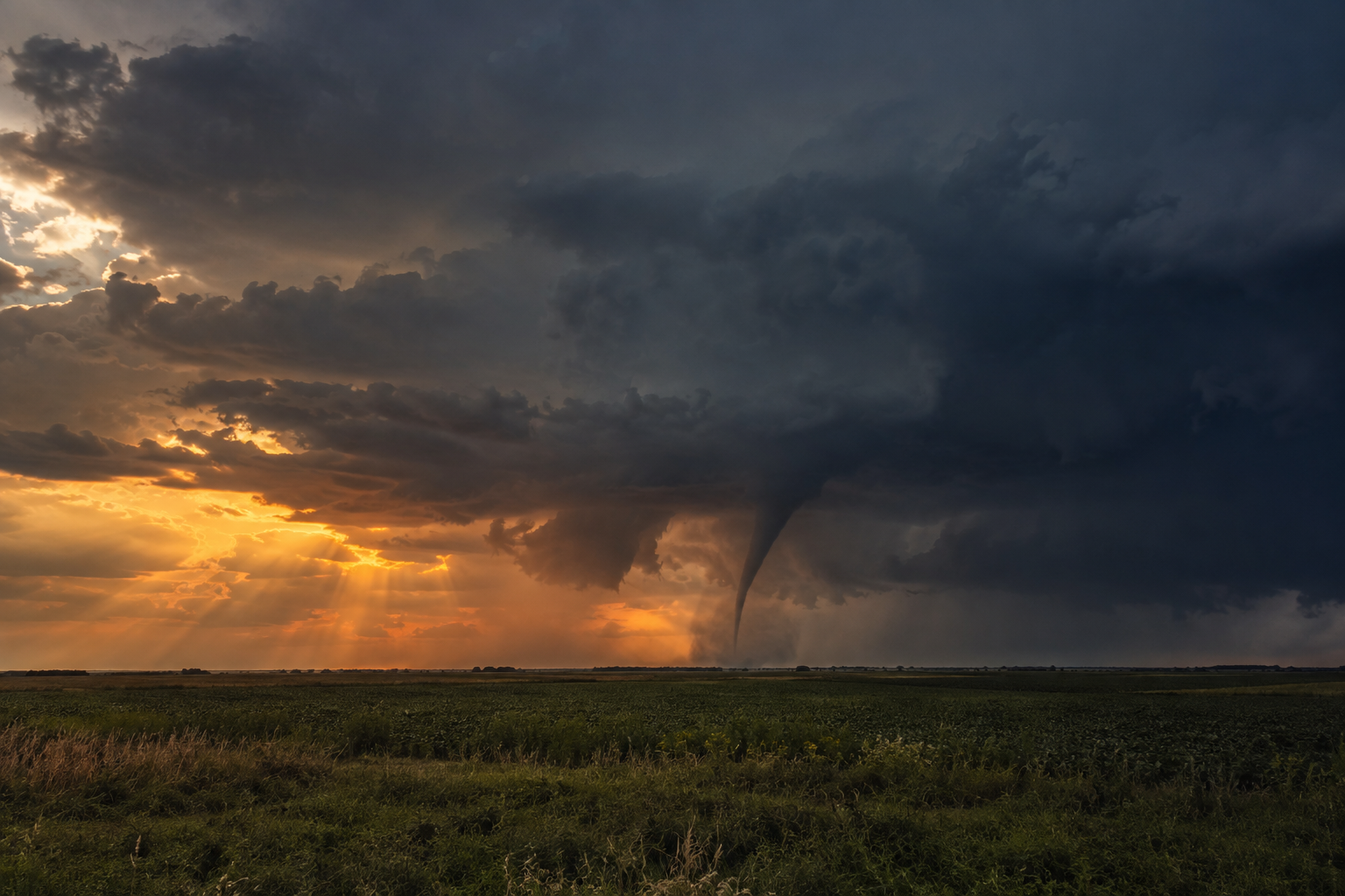 Wie entsteht ein Tornado? Der Weg der Luft von der Gewitterzelle zum Boden